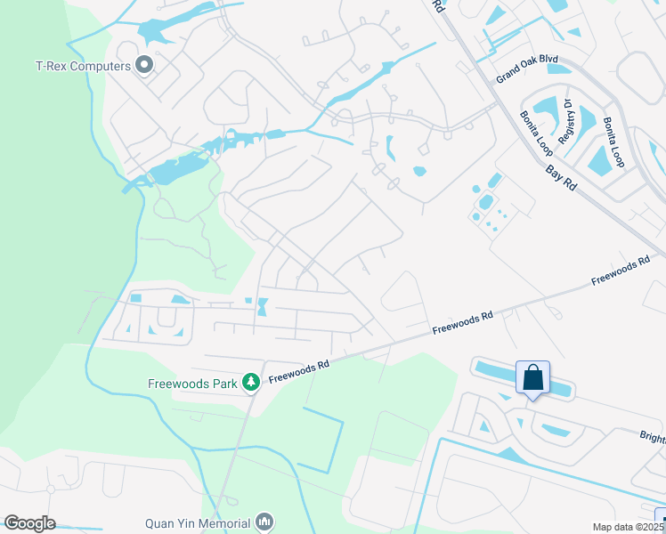 map of restaurants, bars, coffee shops, grocery stores, and more near 301 Troon Lane in Myrtle Beach