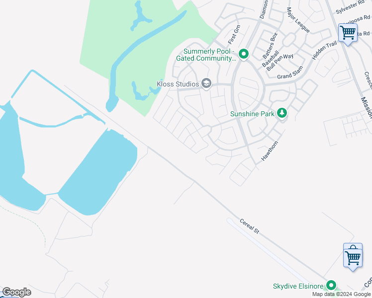 map of restaurants, bars, coffee shops, grocery stores, and more near 29153 Soraya in Wildomar