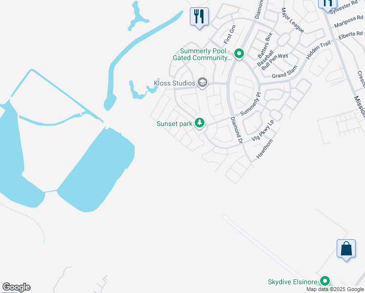 map of restaurants, bars, coffee shops, grocery stores, and more near 29153 Soraya in Wildomar