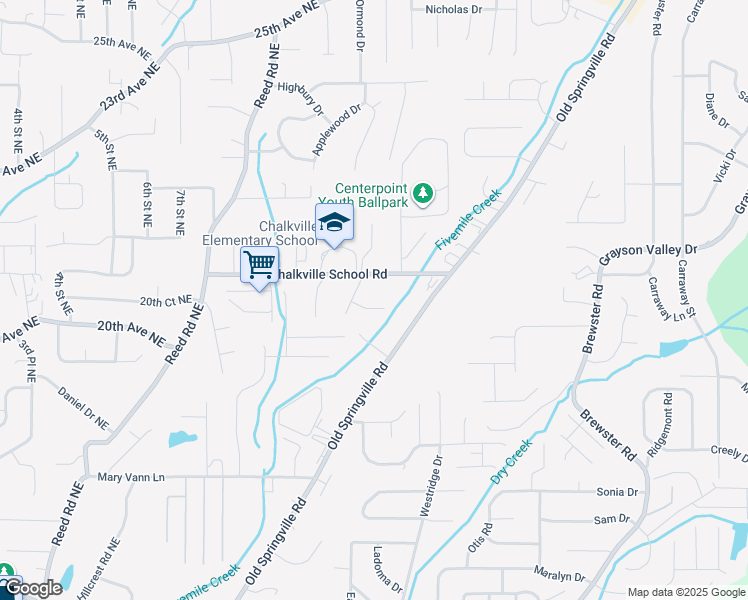 map of restaurants, bars, coffee shops, grocery stores, and more near 1008 Turner Lane in Birmingham