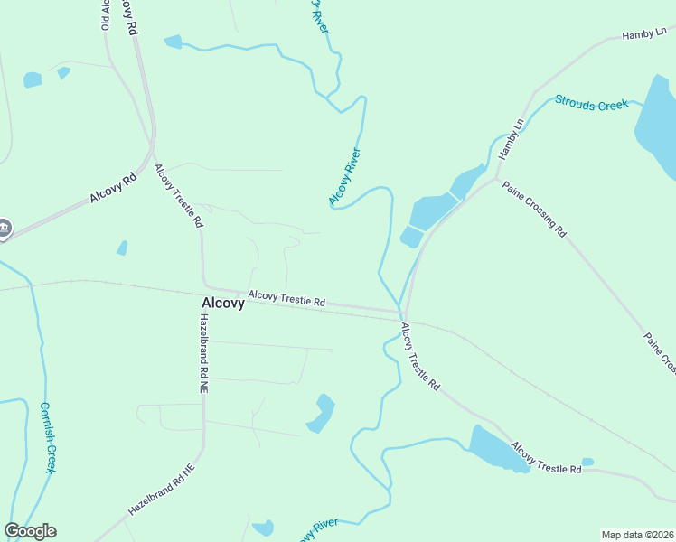 map of restaurants, bars, coffee shops, grocery stores, and more near 395 Alcovy Trestle Road in Covington