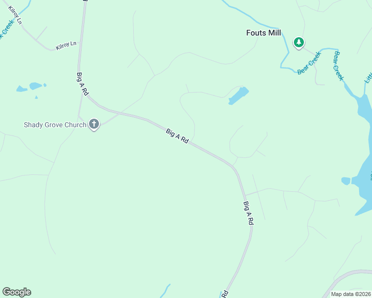 map of restaurants, bars, coffee shops, grocery stores, and more near 6009 Big A Road in Douglasville