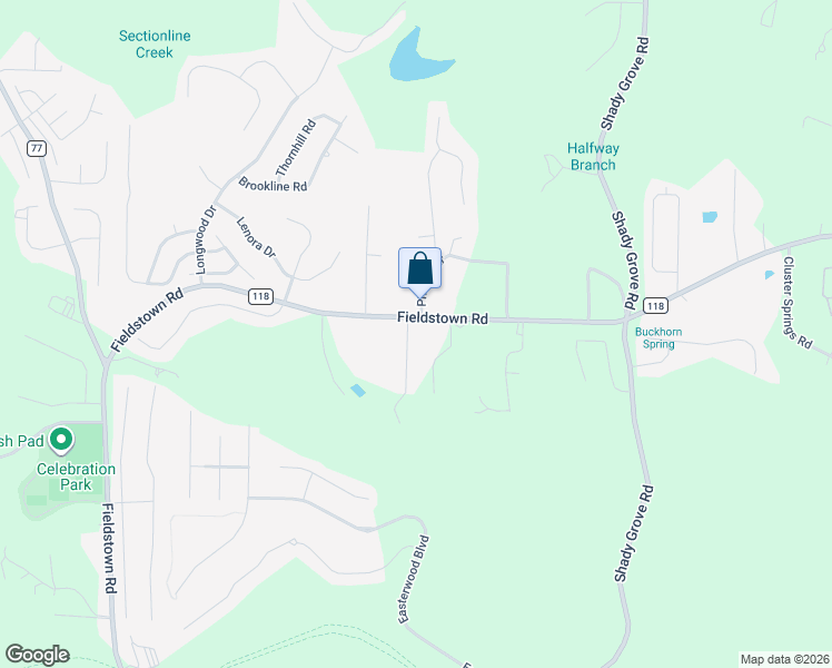 map of restaurants, bars, coffee shops, grocery stores, and more near 1671 Fieldstown Road in Gardendale