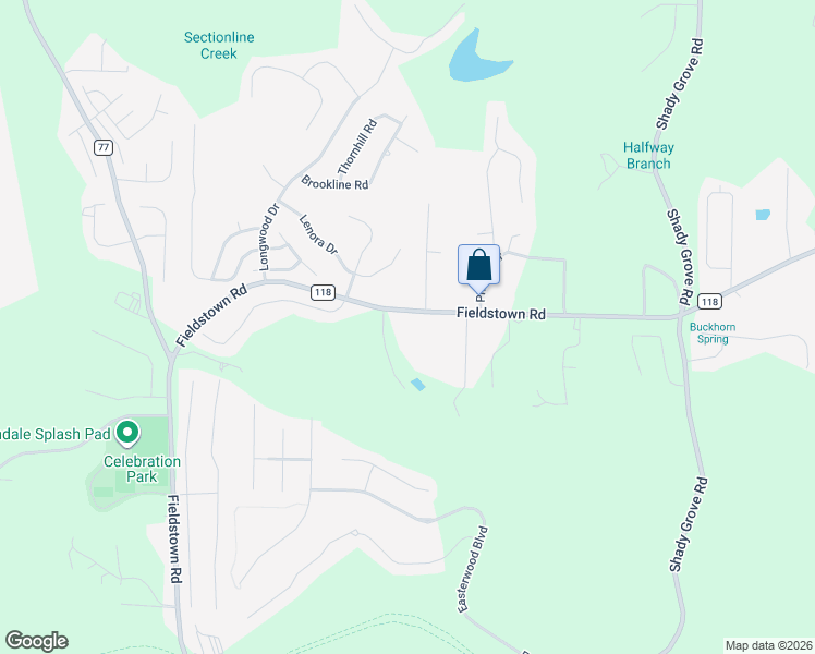 map of restaurants, bars, coffee shops, grocery stores, and more near 4700 Hand Lane in Gardendale