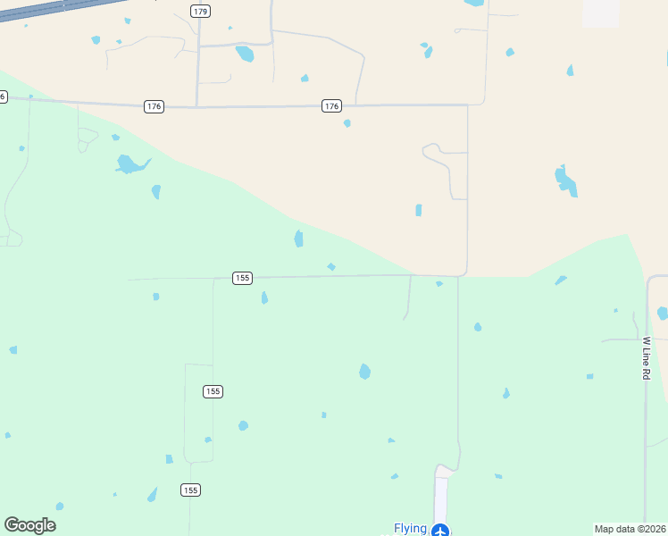 map of restaurants, bars, coffee shops, grocery stores, and more near Unnamed Rd in Whitesboro