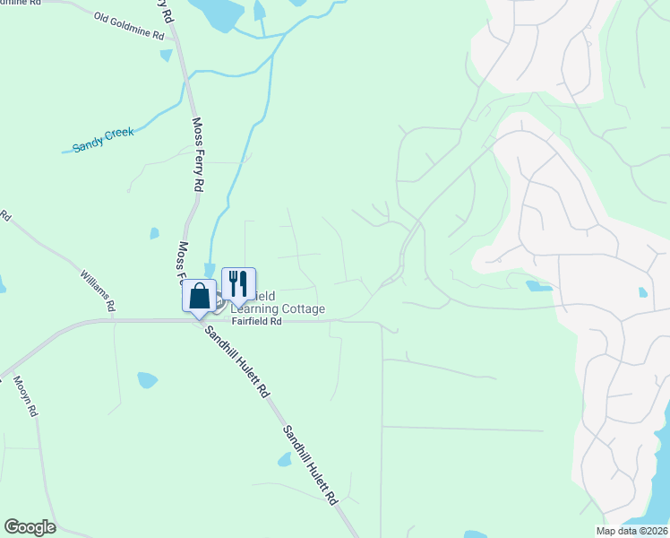map of restaurants, bars, coffee shops, grocery stores, and more near 208 Taylor Ridge Trail in Villa Rica