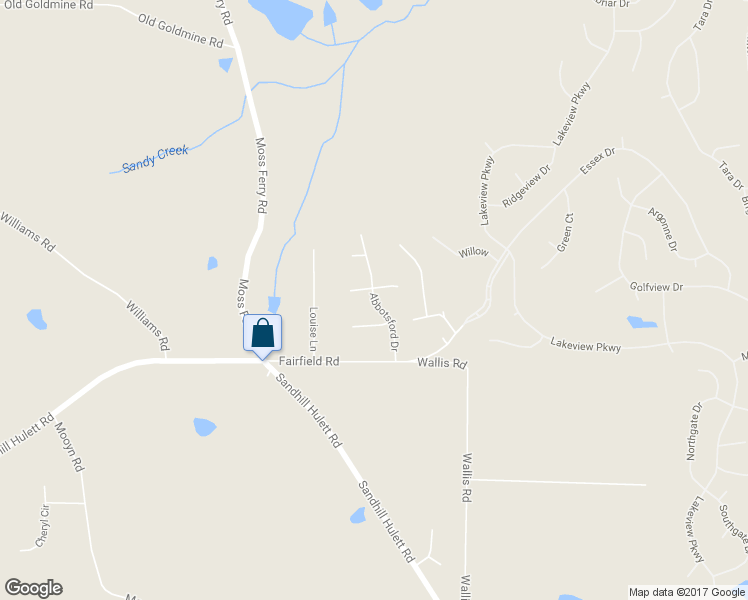 map of restaurants, bars, coffee shops, grocery stores, and more near 82 Abbotsford Drive in Villa Rica