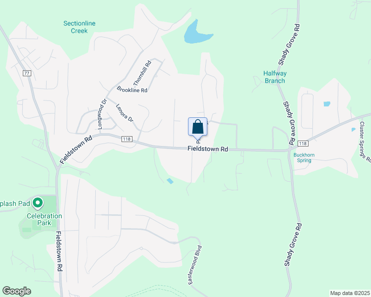 map of restaurants, bars, coffee shops, grocery stores, and more near 1671 Fieldstown Road in Gardendale