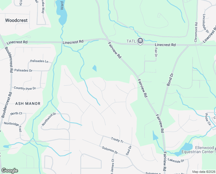 map of restaurants, bars, coffee shops, grocery stores, and more near 708 Habersham Court in Ellenwood