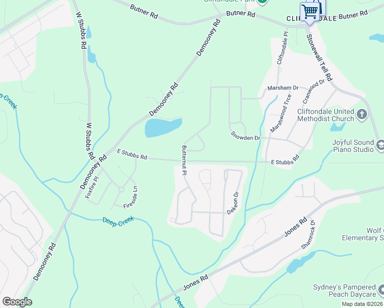 map of restaurants, bars, coffee shops, grocery stores, and more near 154 Newry Drive in Atlanta