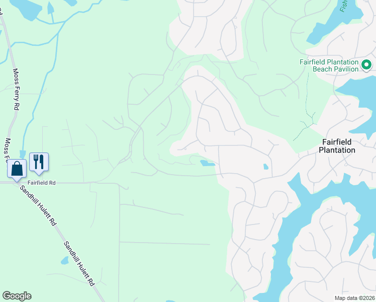 map of restaurants, bars, coffee shops, grocery stores, and more near 4042 Golfview Court in Villa Rica