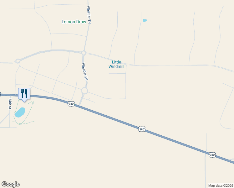 map of restaurants, bars, coffee shops, grocery stores, and more near 106 Burl Road in Carrizozo