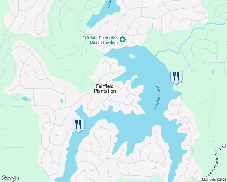 map of restaurants, bars, coffee shops, grocery stores, and more near 1094 Plantation Court in Villa Rica