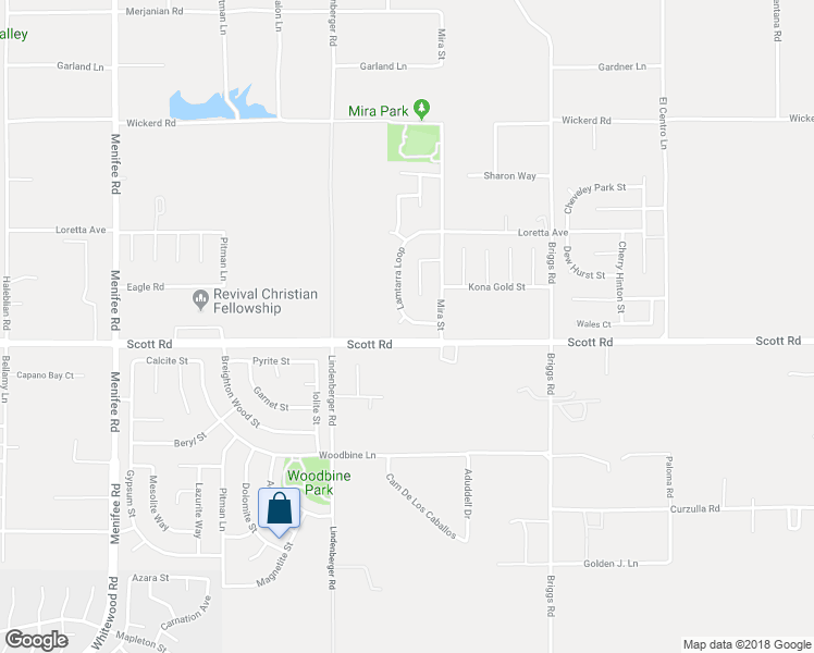 map of restaurants, bars, coffee shops, grocery stores, and more near 32948 Midnightline Court in Menifee