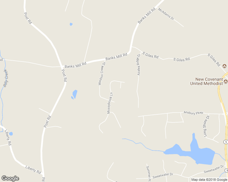 map of restaurants, bars, coffee shops, grocery stores, and more near 8295 Mossybrook Lane in Douglasville