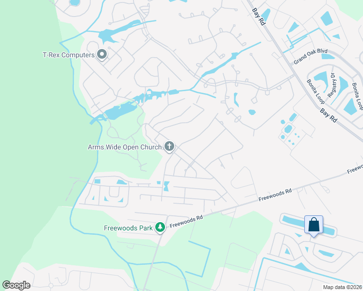 map of restaurants, bars, coffee shops, grocery stores, and more near 408 Sunnehanna Drive in Myrtle Beach