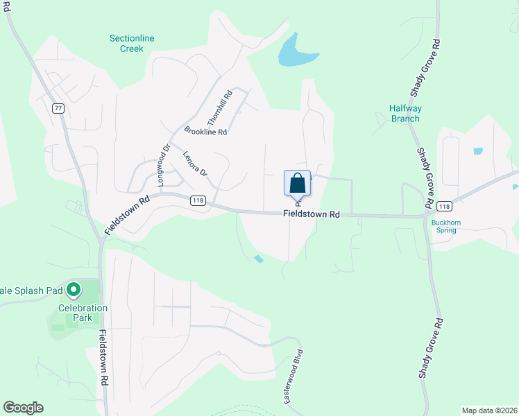 map of restaurants, bars, coffee shops, grocery stores, and more near 4700 Hand Lane in Gardendale