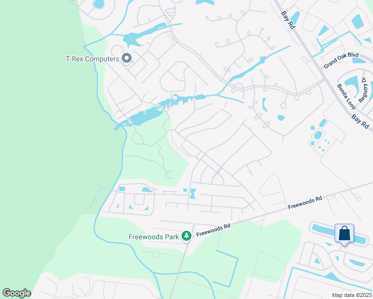 map of restaurants, bars, coffee shops, grocery stores, and more near 507 Tree Top Lane in Myrtle Beach