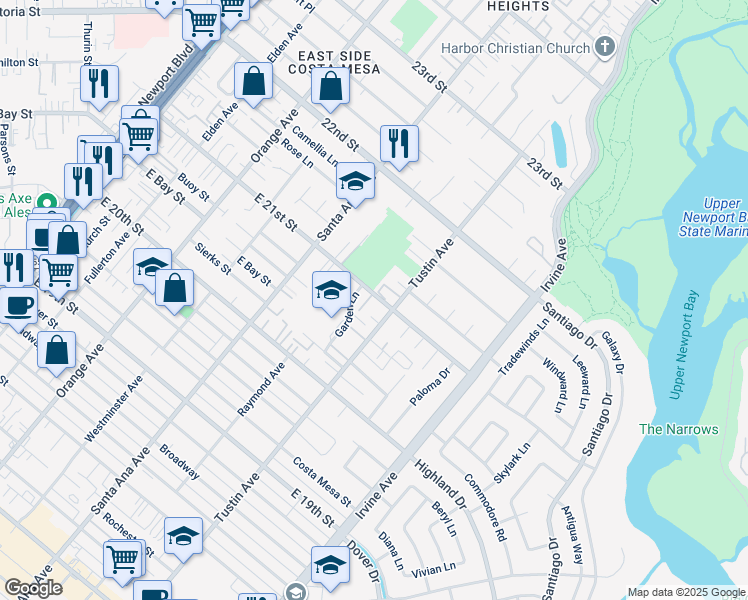Walk Score Detail Map