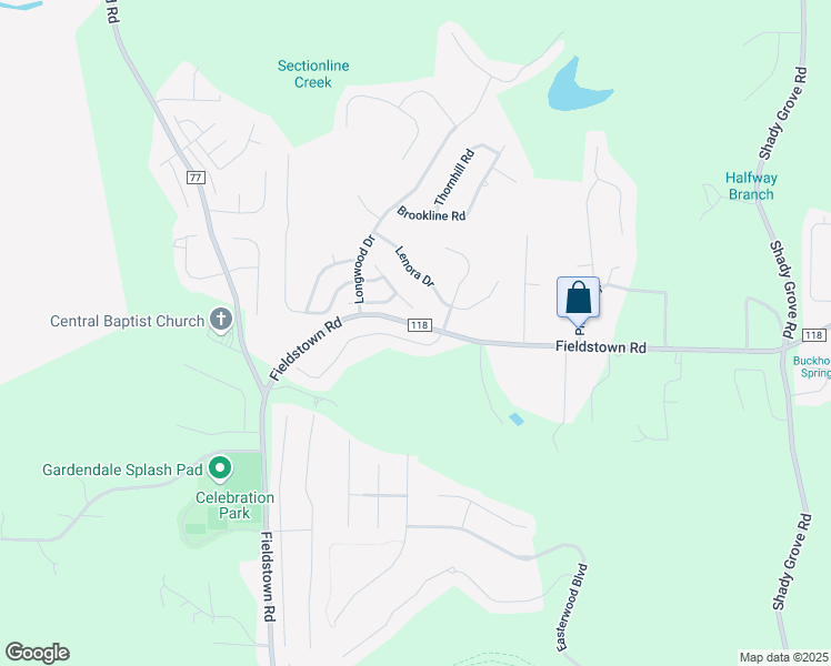 map of restaurants, bars, coffee shops, grocery stores, and more near 4404 Ridgeland Drive in Gardendale