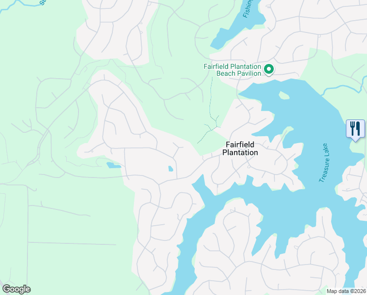 map of restaurants, bars, coffee shops, grocery stores, and more near Fairway Court in Carroll County