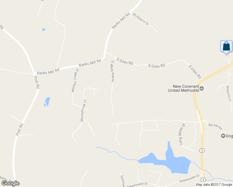 map of restaurants, bars, coffee shops, grocery stores, and more near 5930 Azalea Ridge Drive in Douglasville