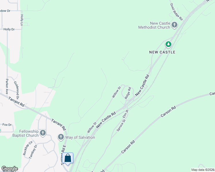 map of restaurants, bars, coffee shops, grocery stores, and more near 4520 Willow Street in Gardendale