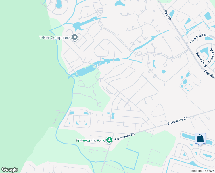 map of restaurants, bars, coffee shops, grocery stores, and more near 507 Tree Top Lane in Myrtle Beach