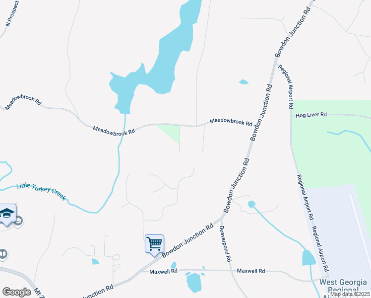 map of restaurants, bars, coffee shops, grocery stores, and more near 62 Brock Lane in Carrollton