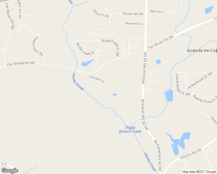 map of restaurants, bars, coffee shops, grocery stores, and more near 2966 Flat Shoals Road Southwest in Conyers