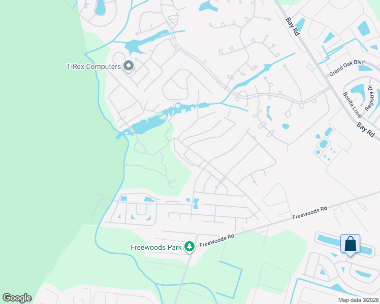 map of restaurants, bars, coffee shops, grocery stores, and more near 507 Tree Top Lane in Myrtle Beach