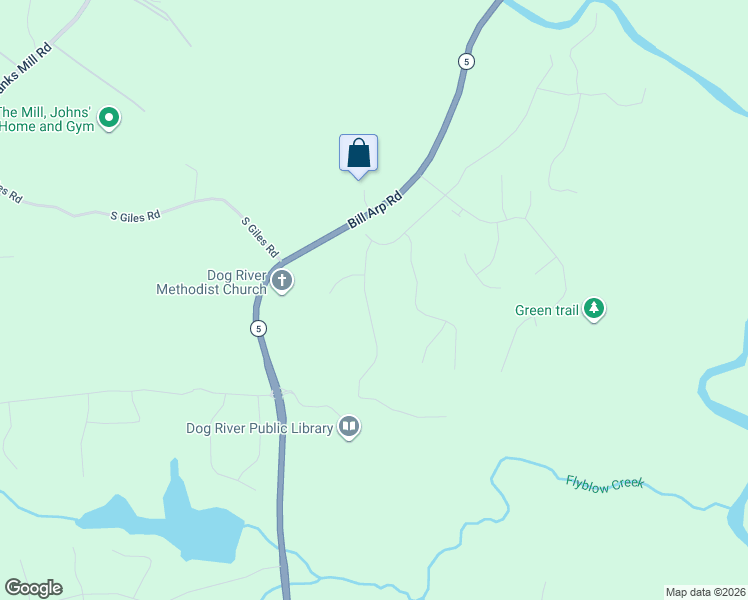 map of restaurants, bars, coffee shops, grocery stores, and more near 5910 Sequoia Lane in Douglasville