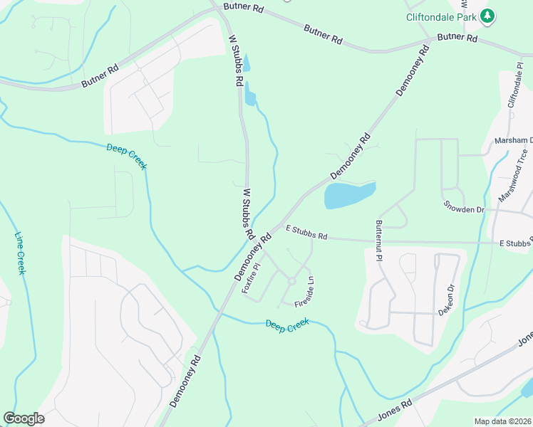 map of restaurants, bars, coffee shops, grocery stores, and more near 4070 West Stubbs Road in Atlanta