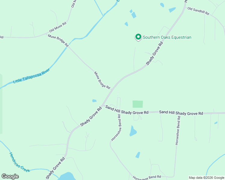 map of restaurants, bars, coffee shops, grocery stores, and more near 22 Muse Bridge Road in Carrollton