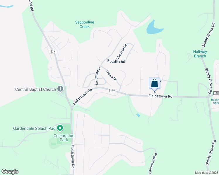 map of restaurants, bars, coffee shops, grocery stores, and more near 4404 Ridgeland Drive in Gardendale