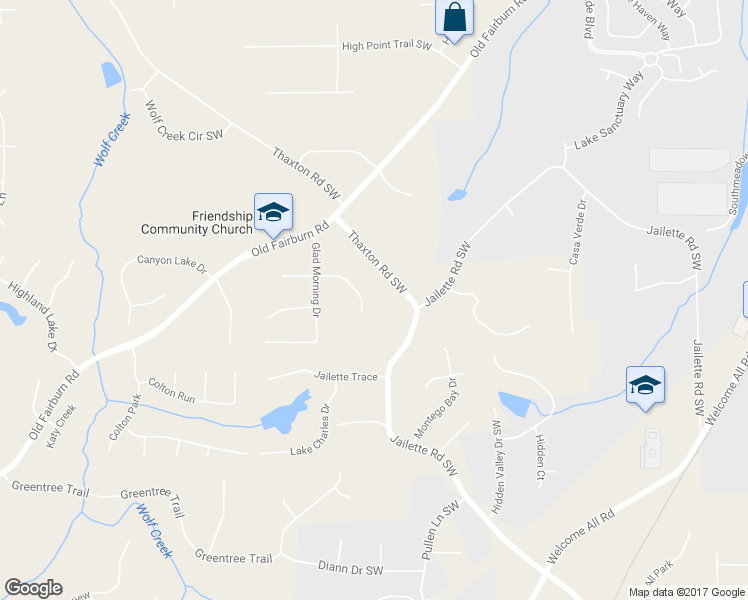 map of restaurants, bars, coffee shops, grocery stores, and more near 4140 Hawkins Crossing in Atlanta