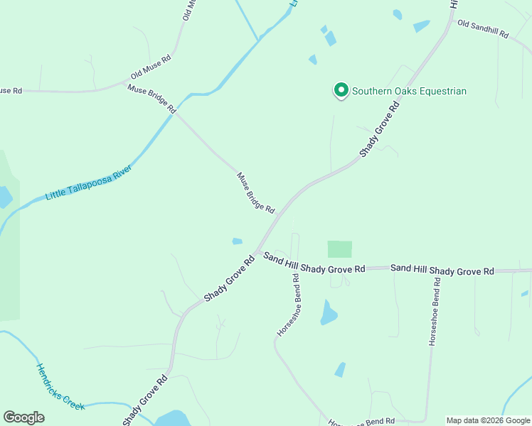 map of restaurants, bars, coffee shops, grocery stores, and more near 22 Muse Bridge Road in Carrollton