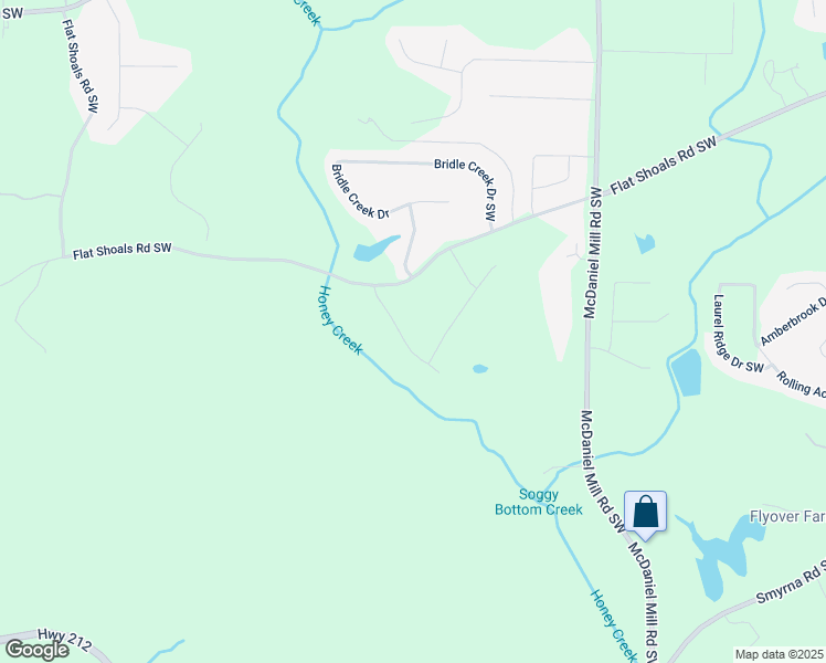 map of restaurants, bars, coffee shops, grocery stores, and more near 3066 Southwest Reserve Court in Conyers