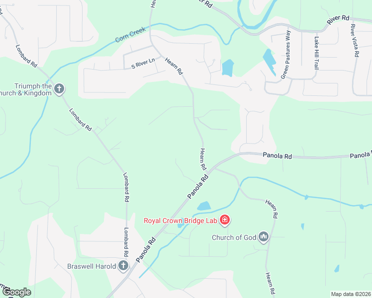 map of restaurants, bars, coffee shops, grocery stores, and more near 101 Hearn Road in Ellenwood