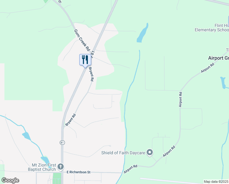 map of restaurants, bars, coffee shops, grocery stores, and more near 265 Carole Drive in Oxford