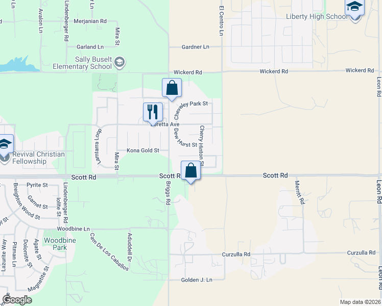 map of restaurants, bars, coffee shops, grocery stores, and more near 30094 Whembly Circle in Menifee