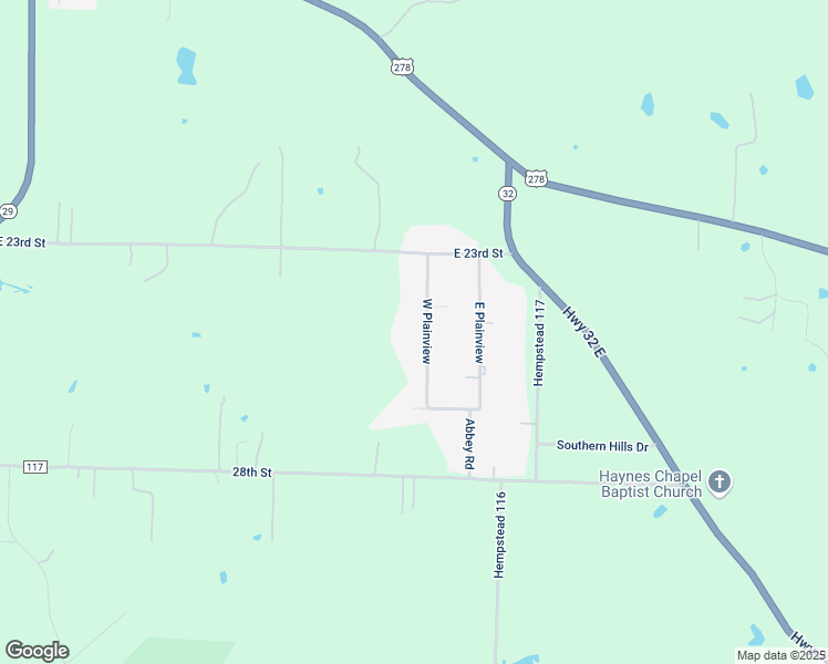 map of restaurants, bars, coffee shops, grocery stores, and more near 2406 West Plainview in Hope