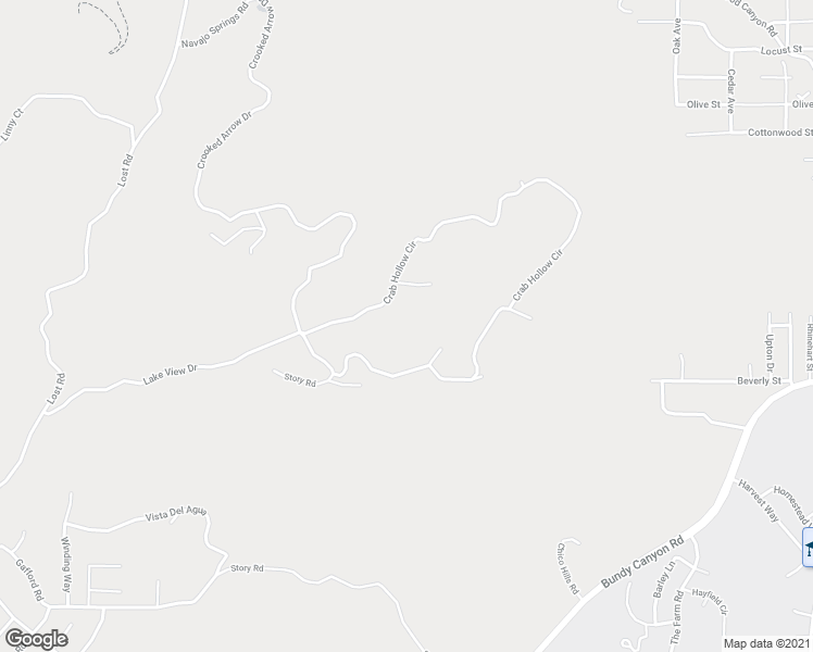 map of restaurants, bars, coffee shops, grocery stores, and more near 23450 Crooked Arrow Drive in Wildomar