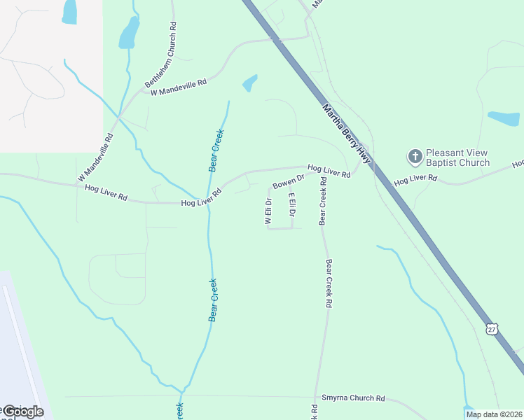 map of restaurants, bars, coffee shops, grocery stores, and more near 35 West Eli Drive in Carrollton
