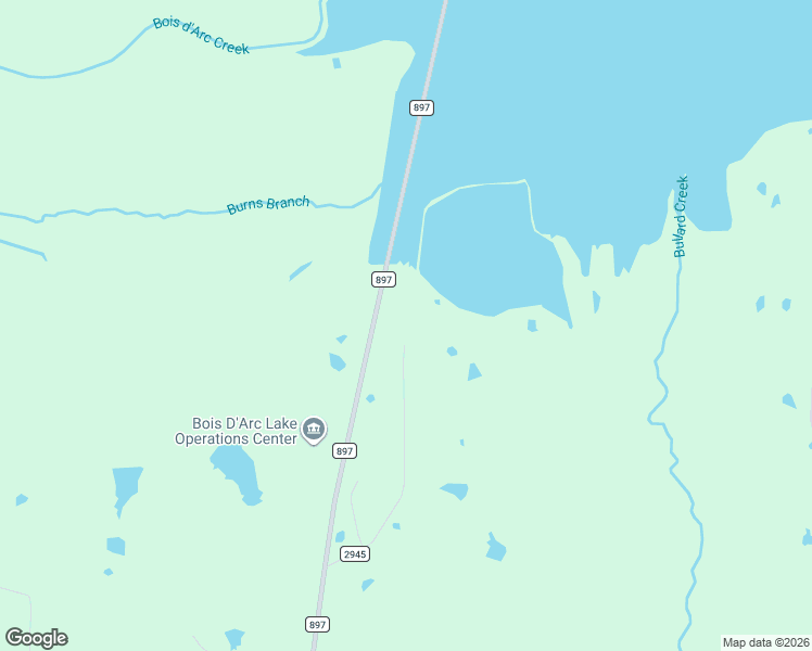 map of restaurants, bars, coffee shops, grocery stores, and more near 740 County Road 2945 in Dodd City