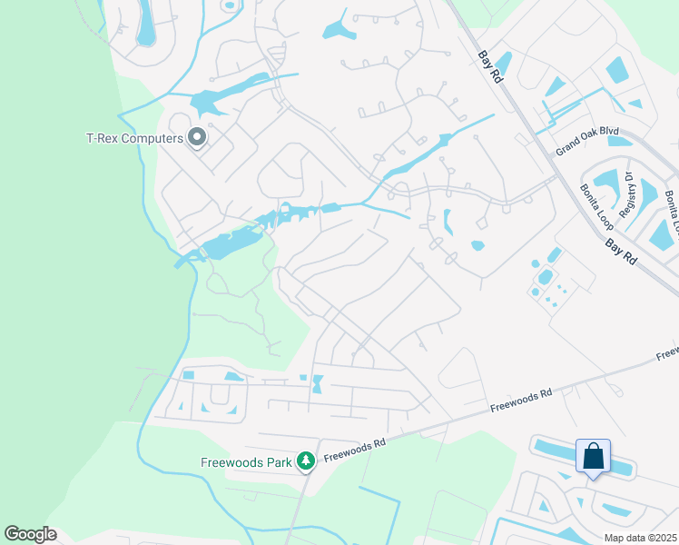 map of restaurants, bars, coffee shops, grocery stores, and more near 9-A Fairway Village in Myrtle Beach