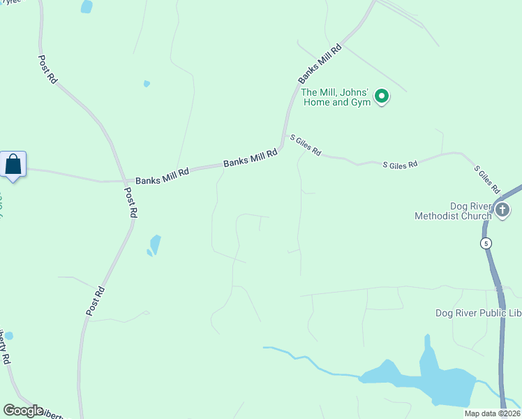 map of restaurants, bars, coffee shops, grocery stores, and more near 8220 Mossybrook Lane in Douglasville