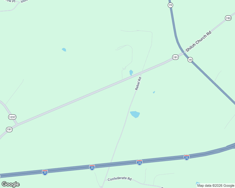 map of restaurants, bars, coffee shops, grocery stores, and more near 1266 Old Graniteville Highway in Aiken