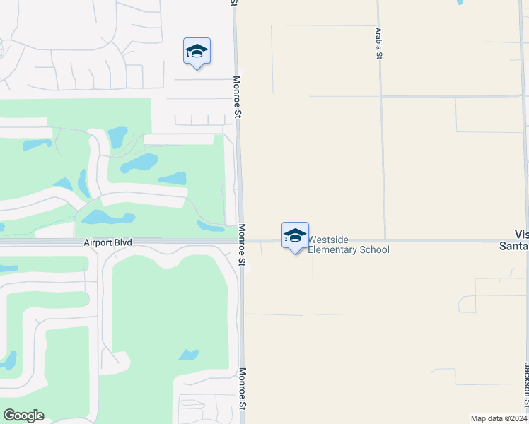 map of restaurants, bars, coffee shops, grocery stores, and more near Monroe Street in Thermal