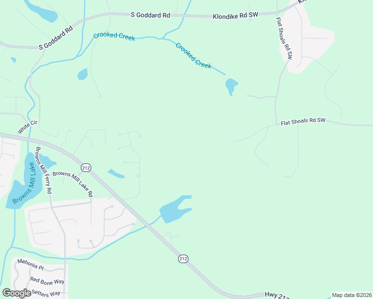map of restaurants, bars, coffee shops, grocery stores, and more near 7201 Browns Mill Road in Stonecrest
